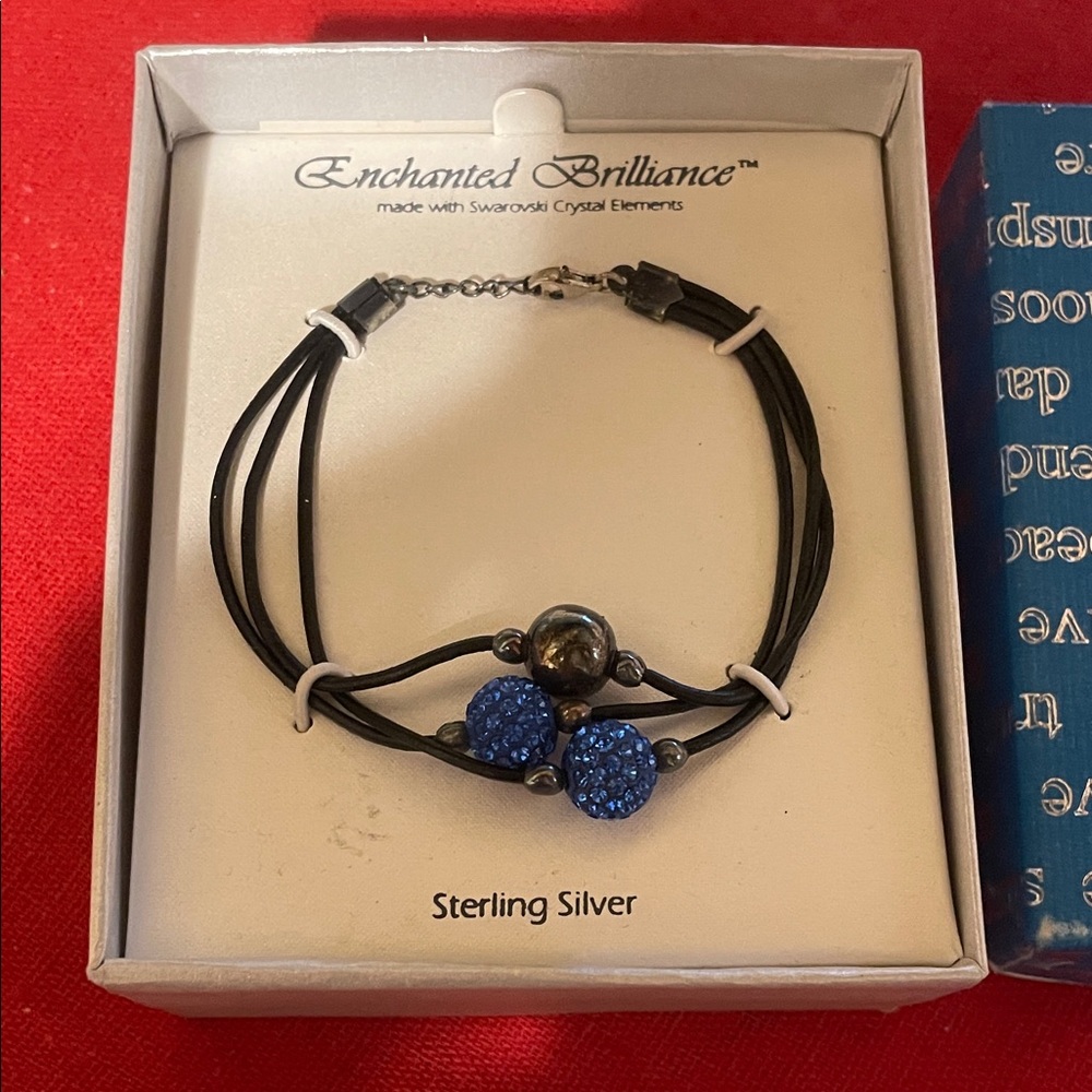 Black and Blue Bracelet